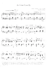 scarica la spartito per fisarmonica As time goes by (Arrangement : Susi Weiss) (Jazz Ballad) in formato PDF