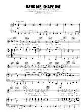 download the accordion score Bend me Shape me (Interprètes : The American Breed) (Boléro) in PDF format