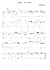 descargar la partitura para acordeón Graine de valse en formato PDF