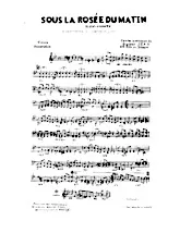 download the accordion score Sous la rosée du matin (Orchestration) (Slow Chanté) in PDF format