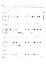 download the accordion score Ah la la quelle vie qu' cette vie (Disco Soul Rap) in PDF format