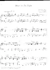 scarica la spartito per fisarmonica Blues in the night (Arrangement : Susi Weiss) (Slow Blues) in formato PDF