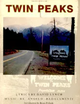 download the accordion score Angelo Badalamenti / David Lynch : Wellcome Twin Peaks (Piano /Vocal / Guitar) (9 Titres) in PDF format