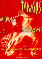 télécharger la partition d'accordéon Tangos Milongas Habaneras for Guitar (Compiled by Matanya Ophee and Melanie Plesch) (40 Titres) au format PDF
