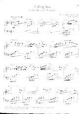 download the accordion score Calling you (Du Film : Bagdad Café / Out of Rosenheim) (Arrangement : Susi Weiss) (Chant : Jevetta Steele) (Slow) in PDF format