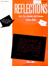 download the accordion score Reflections / Suite for Accordion and Orchestra (Orchestration : Egon Kjerrman) in PDF format