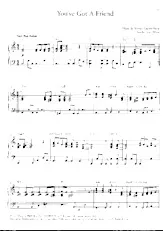 télécharger la partition d'accordéon You've got a friend (Arrangement : Susi Weiss) (Slow) au format PDF