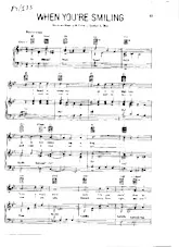 scarica la spartito per fisarmonica When You're Smiling (The Whole World Smiles With You) (Fox-Swing) in formato PDF