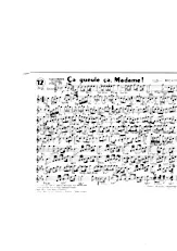 télécharger la partition d'accordéon Ça gueule ça Madame (Chant : Jacques Pills / Edith Piaf) (Slow) au format PDF