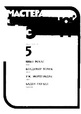 scarica la spartito per fisarmonica Maîtres d'Estrada chantent : Nico Rojas / Vladimir Tomek / Yes Montgomery / Baden Pawell (Piano / Guitar) in formato PDF