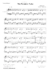 download the accordion score Ma première valse in PDF format