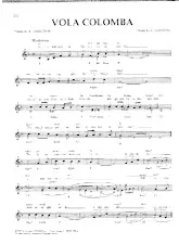 download the accordion score Vola Colomba (Chant : Emilio Pericola) (Rumba) in PDF format
