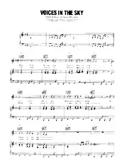 descargar la partitura para acordeón Voices in the sky (Interprètes : The Moody Blues) (Boléro) en formato PDF