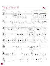 descargar la partitura para acordeón Vereda tropical (Boléro) en formato PDF