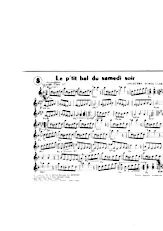 télécharger la partition d'accordéon Le p'tit bal du samedi soir au format PDF
