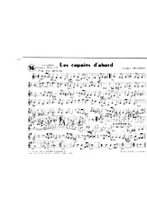 download the accordion score Les copains d'abord (Fox) in PDF format