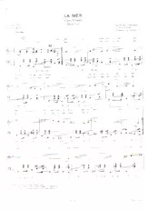 descargar la partitura para acordeón La mer (Das Meer) (Arrangement pour accordéon de Werner Lang) (Chant : Charles Trenet / Renée Lebas / Jacqueline François / Roland Gerbeau) (Slow Fox) en formato PDF