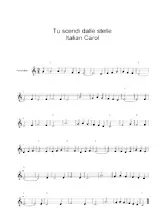 télécharger la partition d'accordéon Tu scendi dalle stelle (Valse) au format PDF