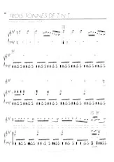 scarica la spartito per fisarmonica Trois tonnes de T N T (Disco Rock) in formato PDF