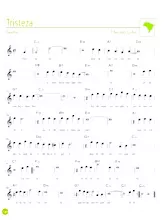 scarica la spartito per fisarmonica Tristeza (Samba) in formato PDF
