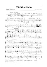 descargar la partitura para acordeón Trani a gogo (Rumba Rock) en formato PDF
