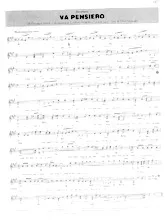 télécharger la partition d'accordéon Va pensiero (Nabucco) (Arrangement : Zucchero Fornaciari & Luciano Luisi & Mino Vergnaghi) (Chant : Zucchero) (Slow) au format PDF