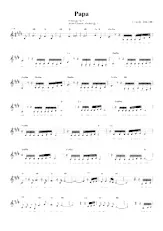 download the accordion score Papa (Arrangement : Jean-Claude Michel) in PDF format