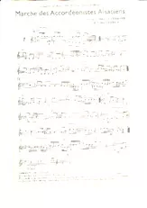 scarica la spartito per fisarmonica Marche des Accordéonistes Alsaciens in formato PDF