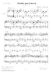 descargar la partitura para acordeón Mélodie pour Emrick (Boston) en formato PDF