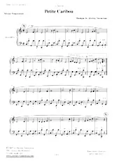 descargar la partitura para acordeón Petite Caribou en formato PDF