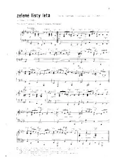 descargar la partitura para acordeón The green leaves of summer (Du Film : Alamo) (Slow Rock) en formato PDF