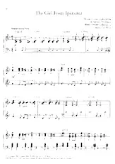 télécharger la partition d'accordéon The girl from Ipanema (Arrangement : Susi Weiss) (Bossa Nova) au format PDF