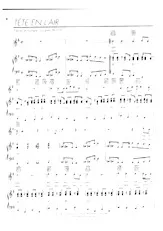 scarica la spartito per fisarmonica Tête en l'air (Marche) in formato PDF