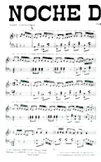 télécharger la partition d'accordéon Noche de Reyes (Orchestration Complète) (Tango) au format PDF