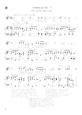 scarica la spartito per fisarmonica Symbolum '77 (Tu sei la mia vita) (Canon) in formato PDF