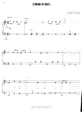 scarica la spartito per fisarmonica Ciribiribin (Arrangement pour accordéon de Gary Meisner) (Chant : Frank Sinatra / The Andrew Sisters / Elyane Celis / Mado Robin / Maria Candido) (Valse) in formato PDF