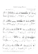 télécharger la partition d'accordéon Sweet Georgia Brown (Arrangement : Susi Weiss) (Swing Jazz) au format PDF