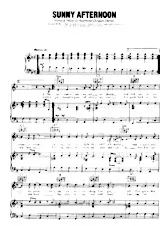 télécharger la partition d'accordéon Sunny afternoon (Chant : Ray Davies) (Swing Madison) au format PDF