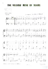 download the accordion score The yellow rose of Texas (Je vais revoir ma blonde) (Arrangement pour accordéon de John L Philip) (Chant : Patrice & Mario / Yvette Giraud / Jacques Hélian / Armand Mestral / Les Compagnons de la Chanson) (Marche) in PDF format