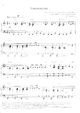 scarica la spartito per fisarmonica Summertime (Arrangement : Susi Weiss) (Slow Blues) in formato PDF