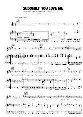 download the accordion score Suddenly you love me (Interprètes : The Tremeloes) (Quickstep Linedance) in PDF format