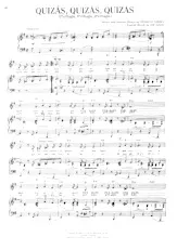 download the accordion score Quizás Quizás Quizás (Perhaps Perhaps Perhaps) (Boléro Chanté) in PDF format