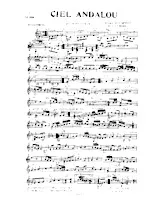 descargar la partitura para acordeón Ciel Andalou (Paso Doble Musette) en formato PDF