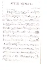 descargar la partitura para acordeón Style Musette (Valse) en formato PDF