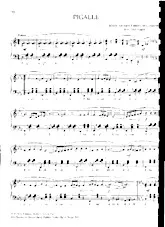 télécharger la partition d'accordéon Pigalle (Arrangement pour accordéon de Nelly Leuzinger) (Chant : Georges Ulmer / Marie José / Tohama / O'Dett) (Valse) au format PDF