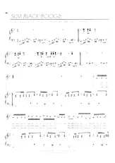 descargar la partitura para acordeón Slim black boogie en formato PDF