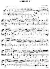 scarica la spartito per fisarmonica Scherzo (4 Titres) in formato PDF
