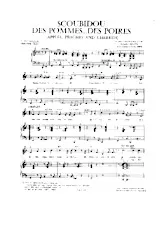 download the accordion score Scoubidou Des pommes Des poires (Apples Peaches and Cherries) (Arrangement et chant : Sacha Distel) (Swing Madison) in PDF format