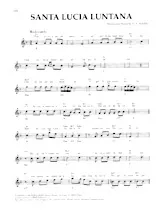 scarica la spartito per fisarmonica Santa Lucia Luntana (Chant : Mario Lanza) (Valse Boston) in formato PDF