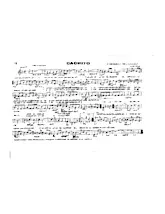 scarica la spartito per fisarmonica Cachito (Chant : Nat King Cole) in formato PDF